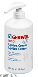 114081125 Gehwol med Lipidro Cream Крем  Гидро-баланс для ног 500мл