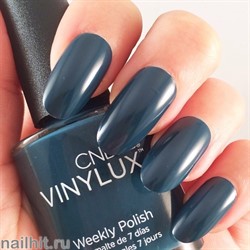 200 VINYLUX CND Couture Covet (Синий с серым подтоном, без блесток и перламутра, плотный) Осень 2015