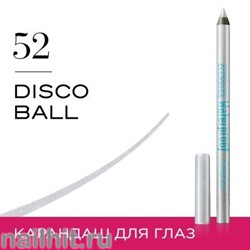 60166 Bourjois Водостойкий карандаш для глаз Contour Clubbing Waterproo, тон 52 disco ball
