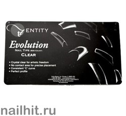 Типсы Entity Evolution Clear 500шт (Прозрачные)