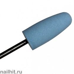Шлифовщик силикон-карбидный пулевидный большой голубой 10х24мм (средний абр.)