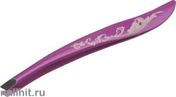 2802 Dewal Beauty Пинцет для бровей TW-02 фиолетовый