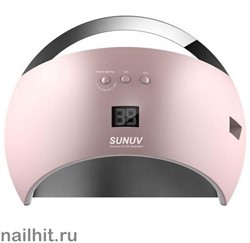 11160 SUNUV Лампа для ногтей LED/UV SUN 6 (48Вт) розовая