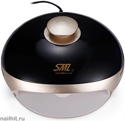 13960 SML S1 Лампа для ногтей LED/UV (48Вт, 33 светодиода LG) Luxury gold color base black cover