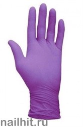 8654 MediOk Перчатки нитриловые 100 шт/уп, размер M, цвет Фиолетовый