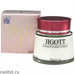 15603 Jigott Крем 5852 Интенсивно увлажняющий крем-эмульсия для лица 50гр Active Emulsion Cream