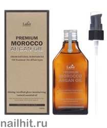 13129 Lador Масло для волос 0490 Марокканское аргановое 100мл Premium Morocco Argan Oil